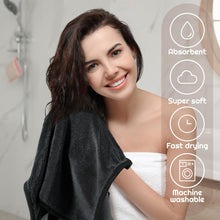 3er Set Shiny Bath Trockentuch XXL 40x60cm Extra Absorbent