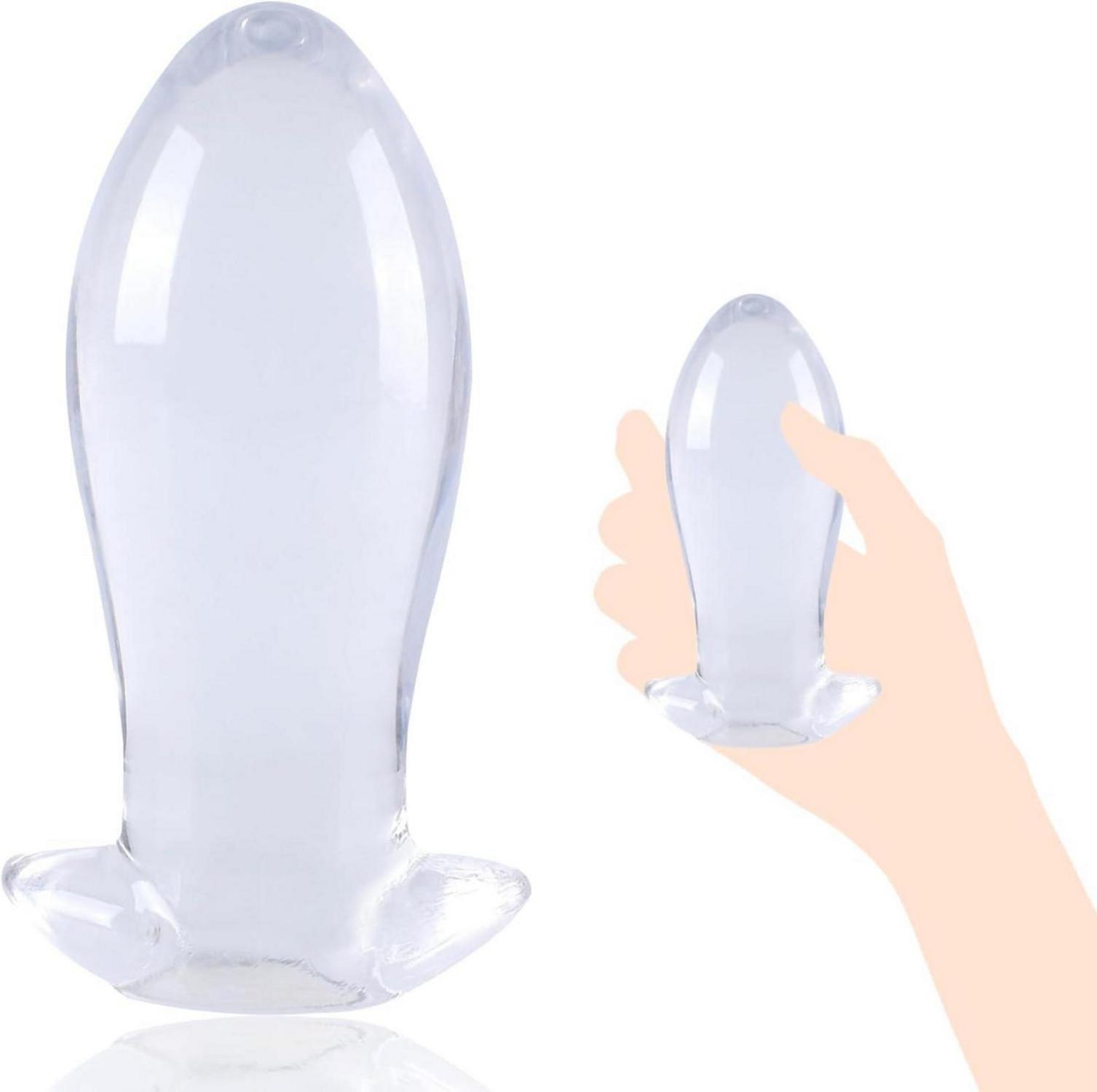 Analplug Buttplug Sexspielzeug Analspielzeug Transparent