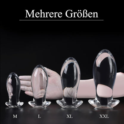 Analplug Buttplug Sexspielzeug Analspielzeug Transparent