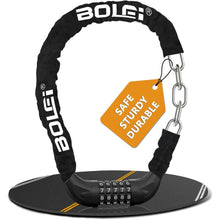 Fahrradschloss Zahlenschloss mit 5-Stellig Zahlencode und