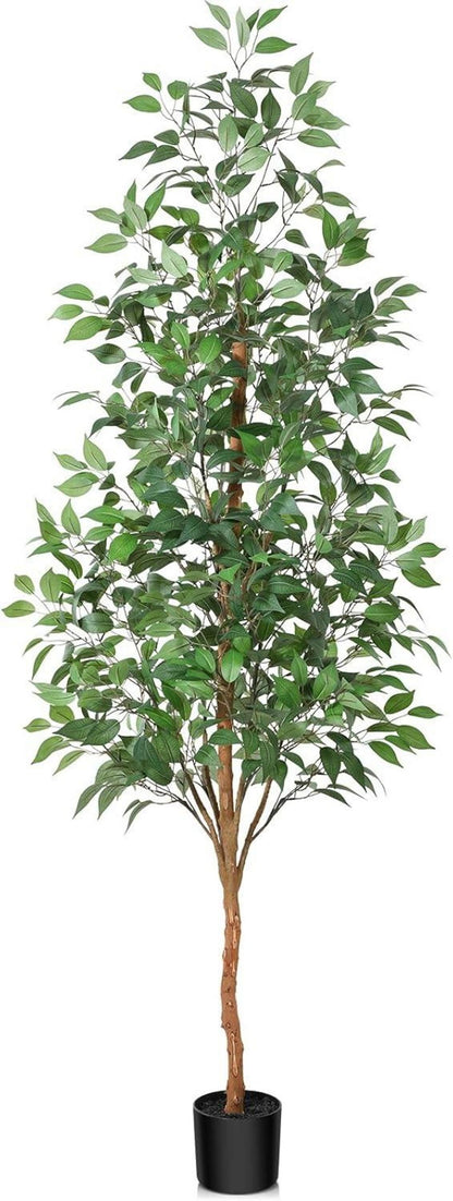Künstliche Ficus Benjamina Kunstpflanze 180cm im Topf