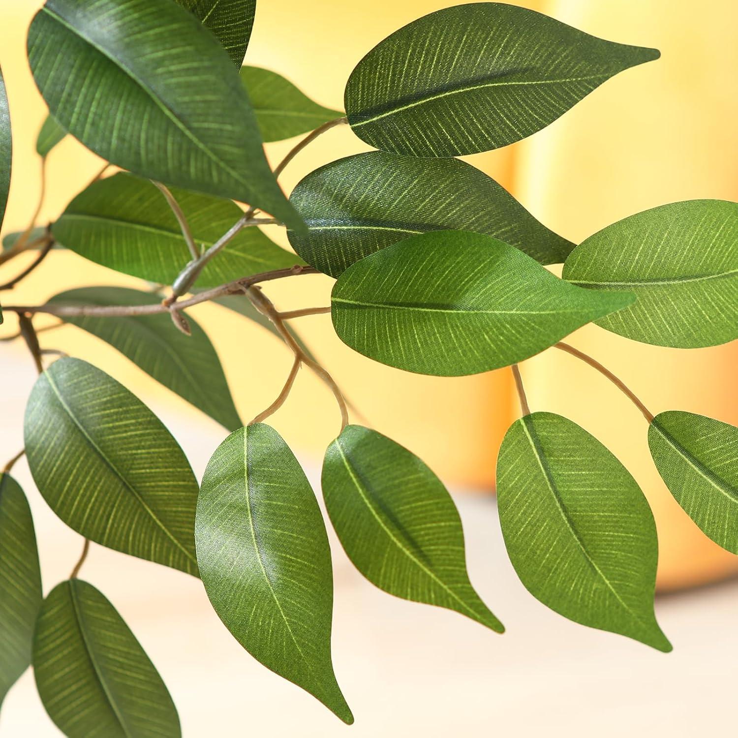 Künstliche Ficus Benjamina Kunstpflanze 180cm im Topf