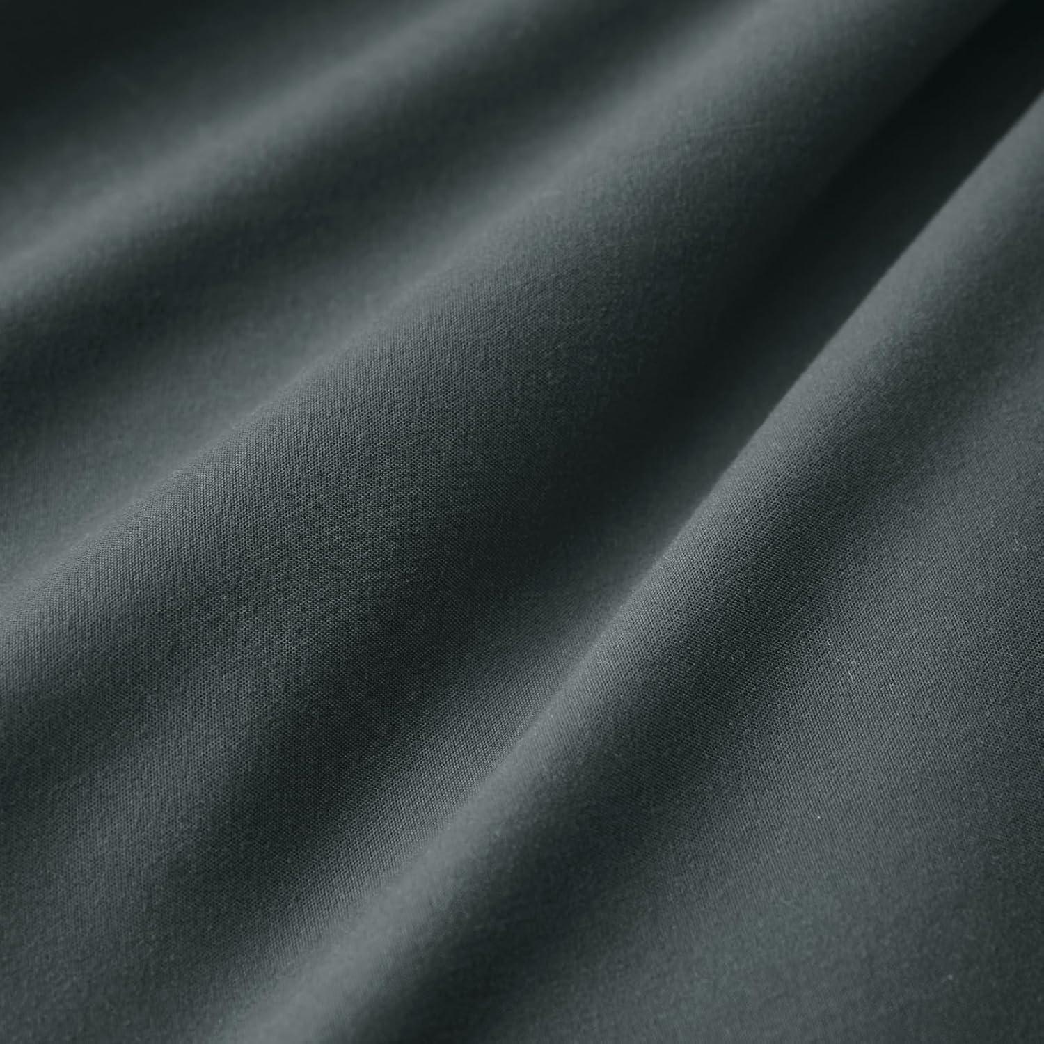 Bettwäsche Set 200x200cm Grau Wendebettwäsche 3tlg Mikrofaser mit Reißverschluss
