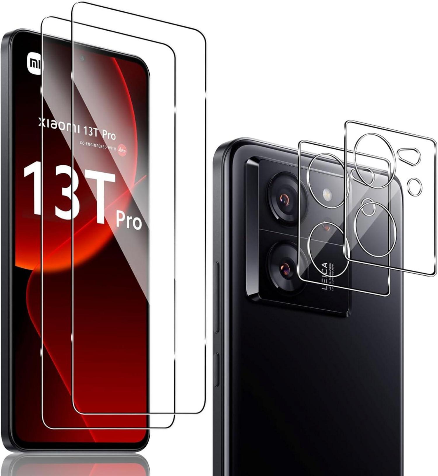 Panzerglas für Xiaomi 13T / 13T Pro | Screen & Kamera Schutzfolie