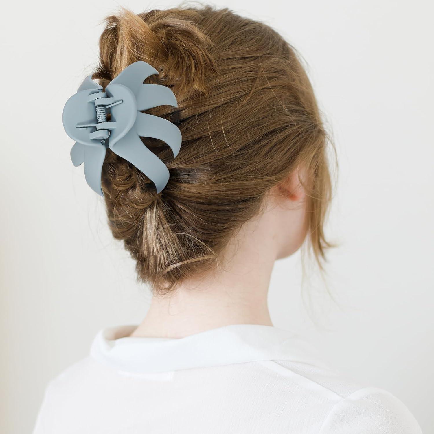 Haarklammer Octopus 5er Set Haarspangen langes lockiges Haar Frauen Mädchen