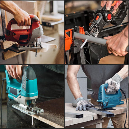 60 tlg CGBOOM Stichsägeblatt Set für Holz und Metall