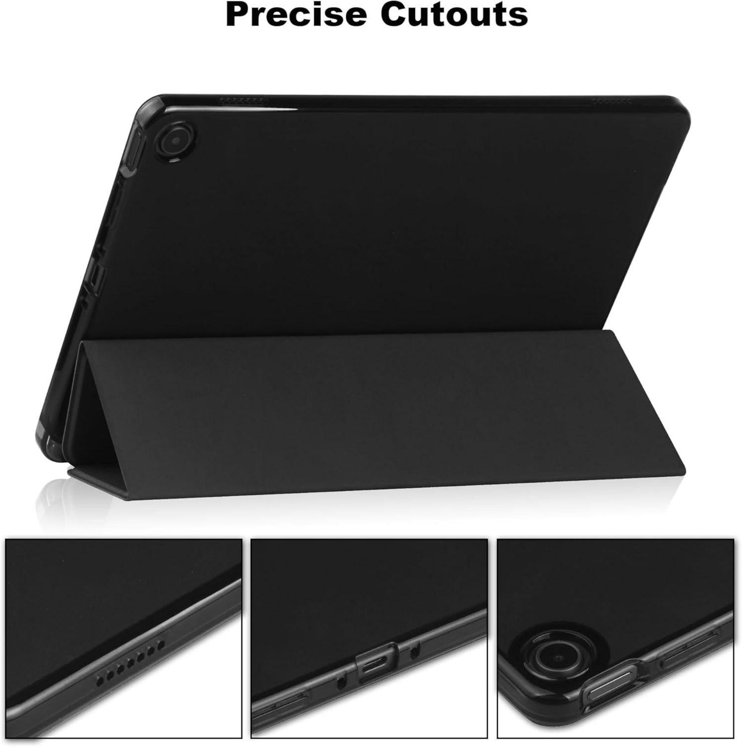 Slim Clear Hülle für Fire Max 11 Tablet 13. Gen 2023 - Schwarz