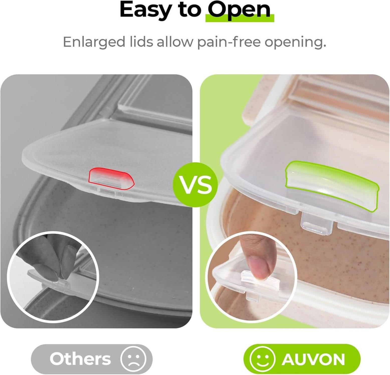 Tragbare Tablettenbox 7 Tage mit ergonomischem Verschlusssystem, Beige