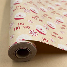 HBell Weihnachtsgeschenkpapier Santa Claus Xmas Kraft 43cm x
