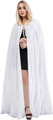 Halloween Umhang mit Kapuze Samtstoff Vampir Kostüm Jungen