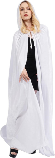 Halloween Umhang mit Kapuze für Damen Herren Kinder Vampir