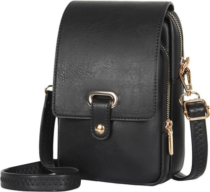 Handytasche mit Geldbörse zum Umhängen aus Veganem Leder