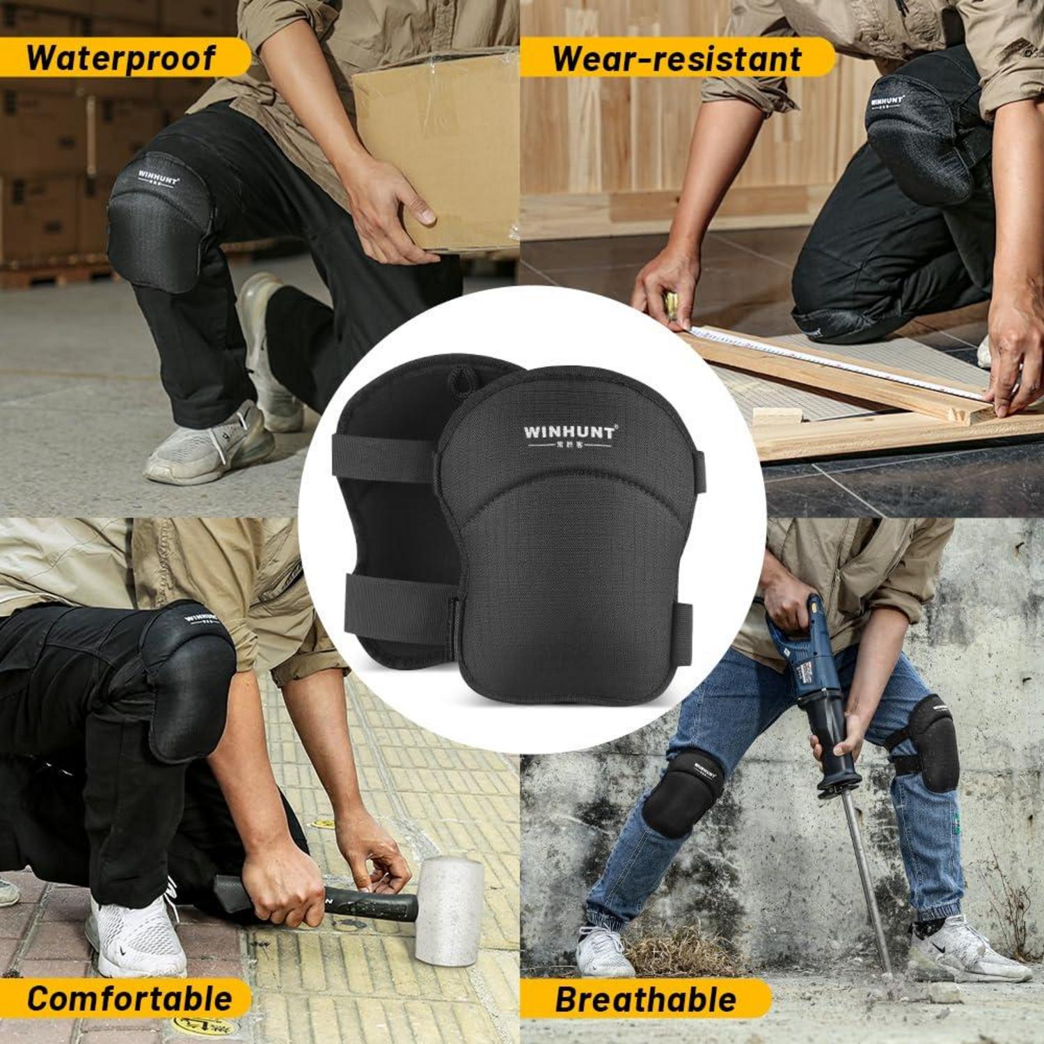 Knieschützer WINHUNT WHN22 für Gartenarbeit, Sport & Arbeiter