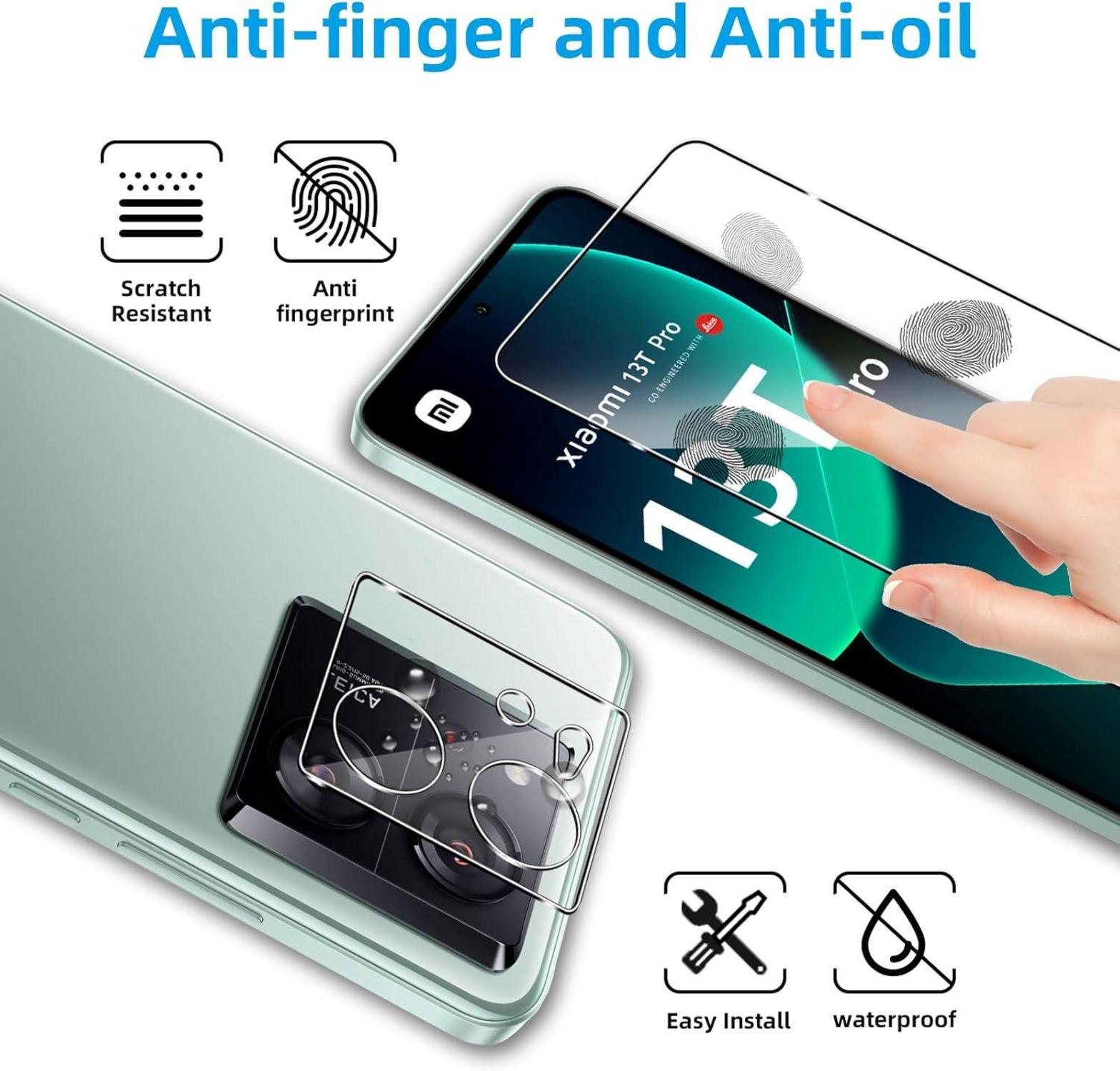 Displayschutz Xiaomi 13T Pro 5G Panzerglas 9H