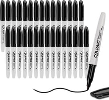 30er Packung Schwarze Permanent Marker Feine Spitze wasserfest