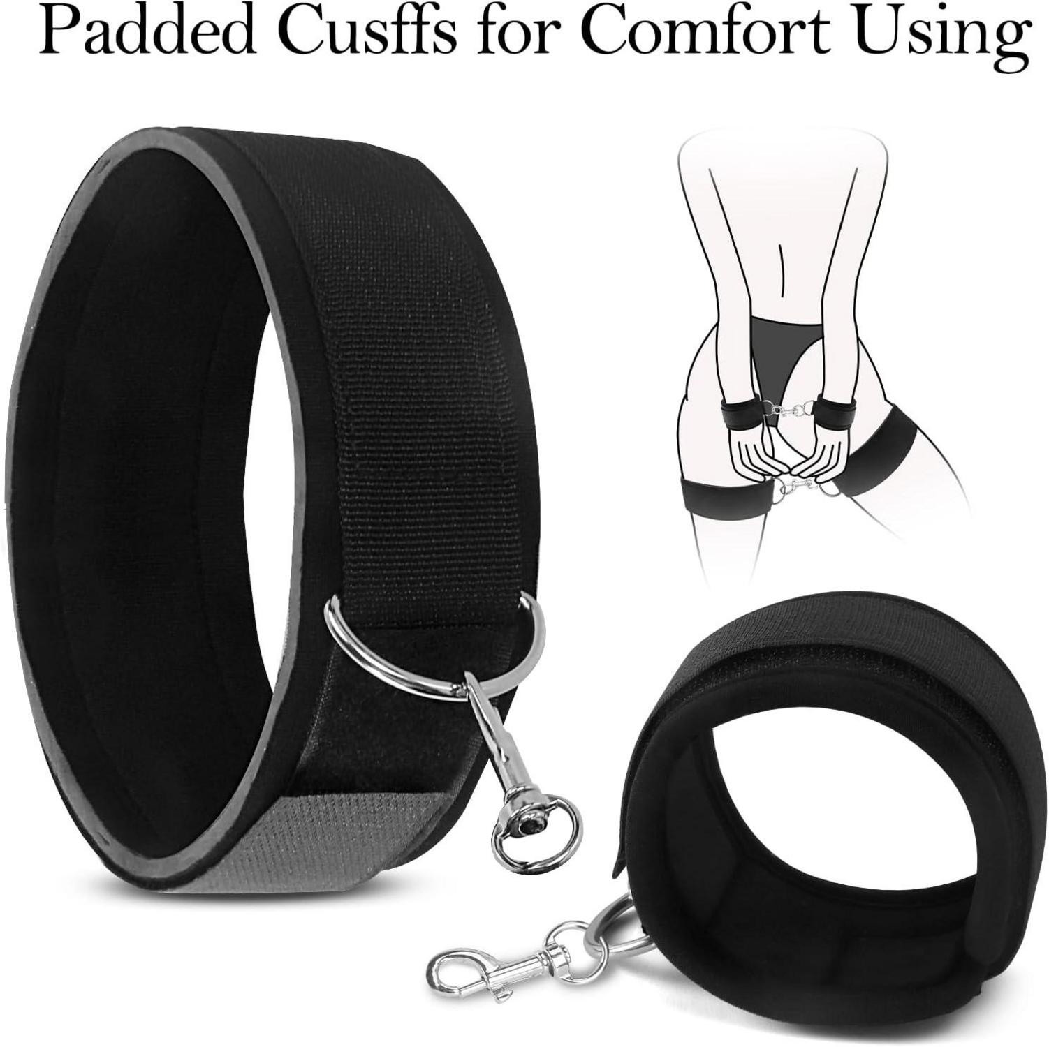 BDSM Handschellen Fesseln Set mit Augenbinde Für Paare