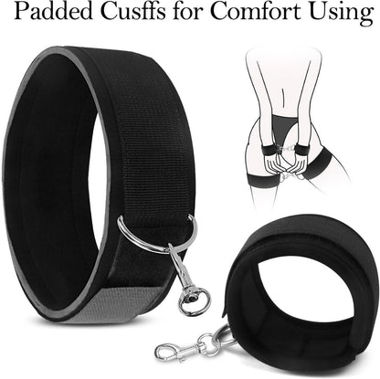 BDSM Handschellen Fesseln Set mit Augenbinde Für Paare