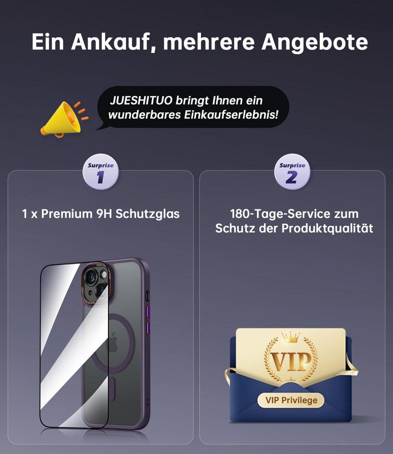 iPhone 14 Plus Hülle MagSafe Integrierter Kameraschutz