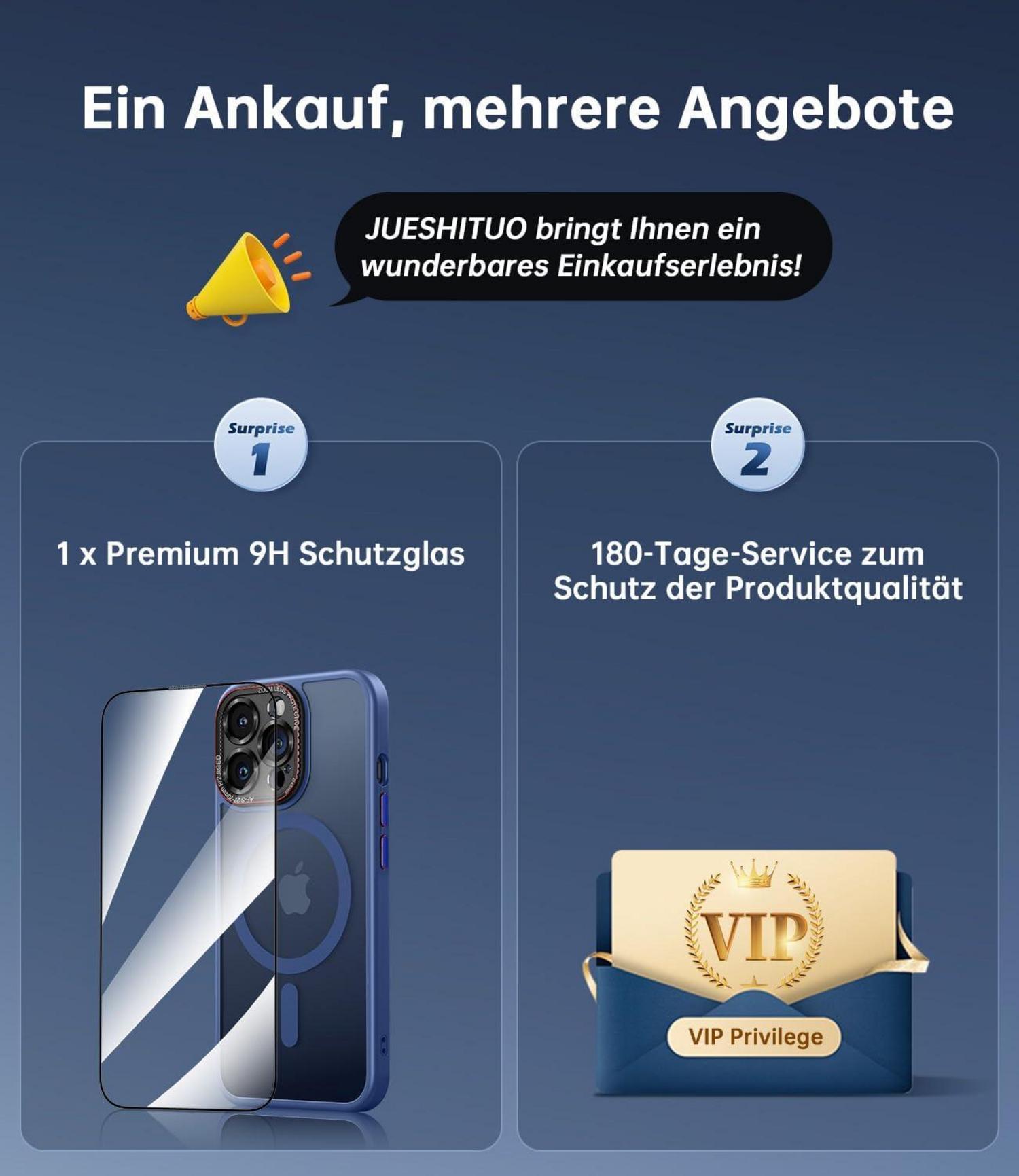 iPhone 14 Pro Hülle mit MagSafe und integriertem