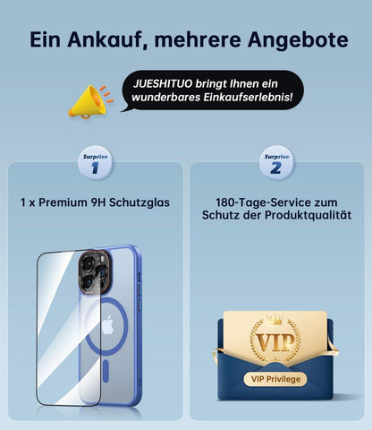 iPhone 13 Pro Hülle MagSafe N56 Magnet Kameraschutz Blau