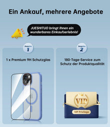 iPhone 15 Plus Hülle MagSafe mit Kameraschutz Blau