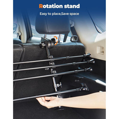 JOYTUTUS Schutzgitter Auto Hundegitter Aluminium Trenngitter