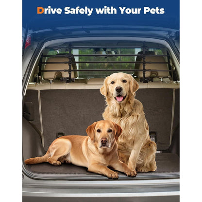 JOYTUTUS Schutzgitter Auto Hundegitter Aluminium Trenngitter