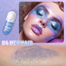 Mermaid Glitter Gel Roll-on Body Shimmer Makeup