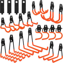 Garage Haken Set 22 Stück | Wandhaken Platzsparend & Schwerlast