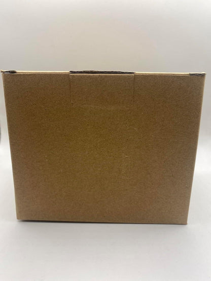 Weihnachtstasse Perlenglanz Keramik Kaffeetasse mit Deckel 450ml Grün