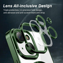 Klare iPhone 15 Hülle MagSafe Adsorption Kabelloses Laden