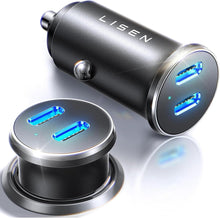LISEN 90W Zigarettenanzünder USB C Verteiler 12v Steckdose PD45W Auto