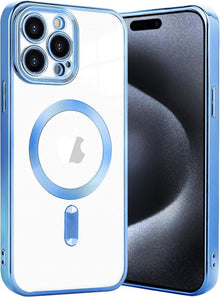 iPhone 15 Pro Transparente Magnetische Hülle mit MagSafe