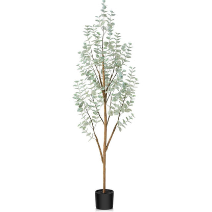 Künstliche Eukalyptus Kunstpflanze Deko 150 cm Größe für