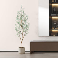 Künstliche Eukalyptus Pflanze Groß 150 cm im Topf - Realistische Deko