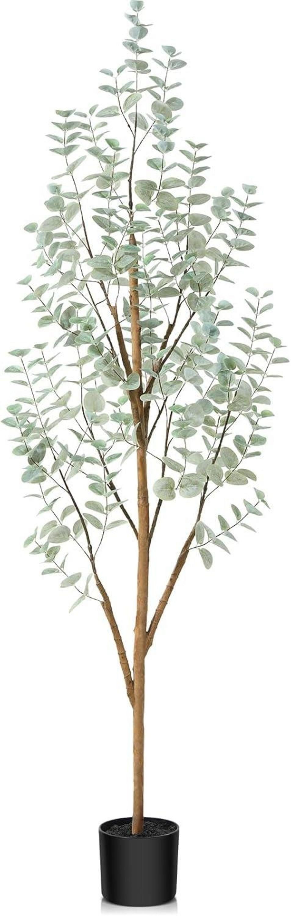 Künstliche Eukalyptus Kunstpflanze Deko 150 cm Größe für