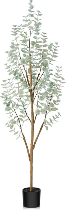 Künstliche Eukalyptus Kunstpflanze Deko 150 cm Größe für