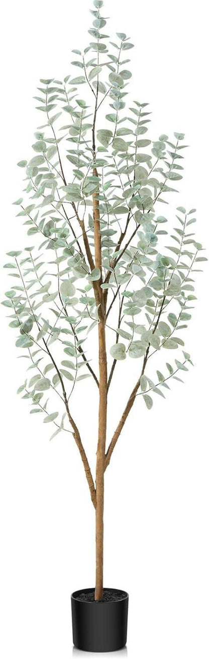 Künstliche Eukalyptus Kunstpflanze Deko 150 cm Größe für