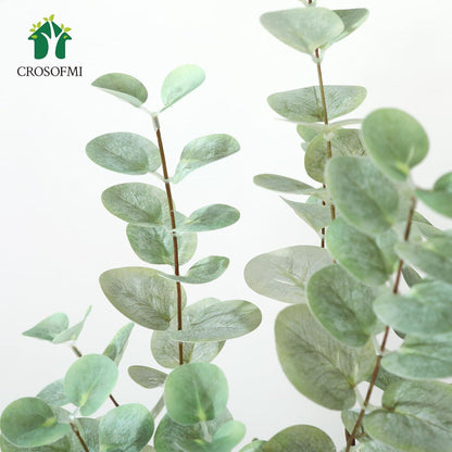 Künstliche Pflanze Eukalyptus groß 150 cm Deko Wohnzimmer Balkon