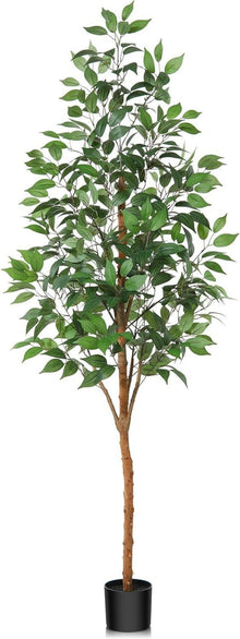 Künstliche Ficus Pflanze 180cm Groß Fake Tropisch Indoor Outdoor