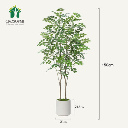 Künstliche 150cm Tropische Pflanze - Deko für Wohnzimmer Balkon