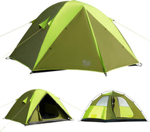 TIMBER RIDGE Camping Zelt 4 Personen Blackout 3000mm