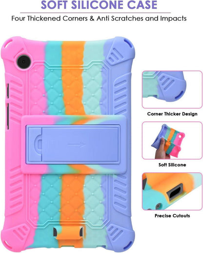 Silikon Kinder Hülle für Samsung Galaxy Tab A9 2023 8,7 Zoll