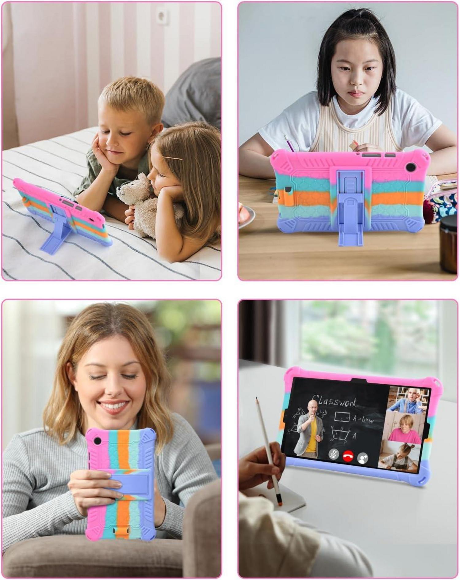 KATUMO Silikon Kinder Hülle für Samsung Galaxy Tab A9 2023
