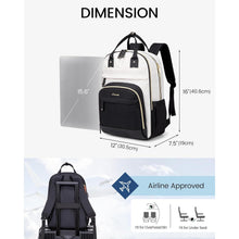 Rucksack Damen Laptop 15.6 Zoll USB-Ladeanschluss