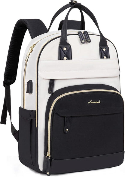 Rucksack Damen 15.6 Zoll Laptopfach Wasserdicht School Bag