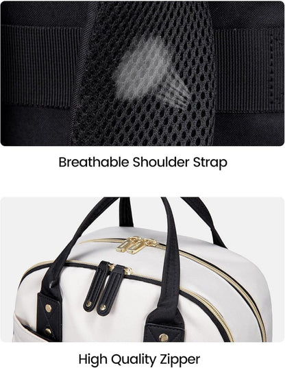 Rucksack Damen Laptop 15.6 Zoll USB-Ladeanschluss Wasserdicht Backpack