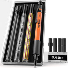 Druckbleistift Set mit Etui, metall, strapazierfähig, 24