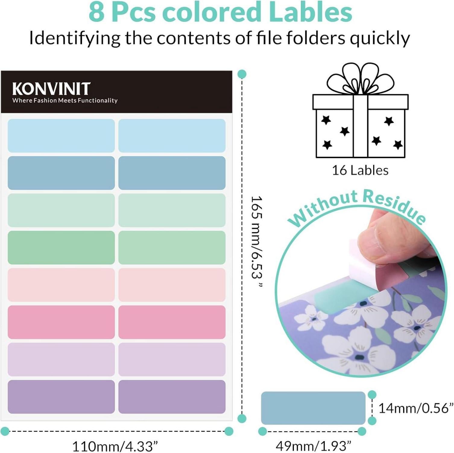 Dokumentenmappe A4 Organizer Ordner mit 7 Fächern Kunststoff Rosa