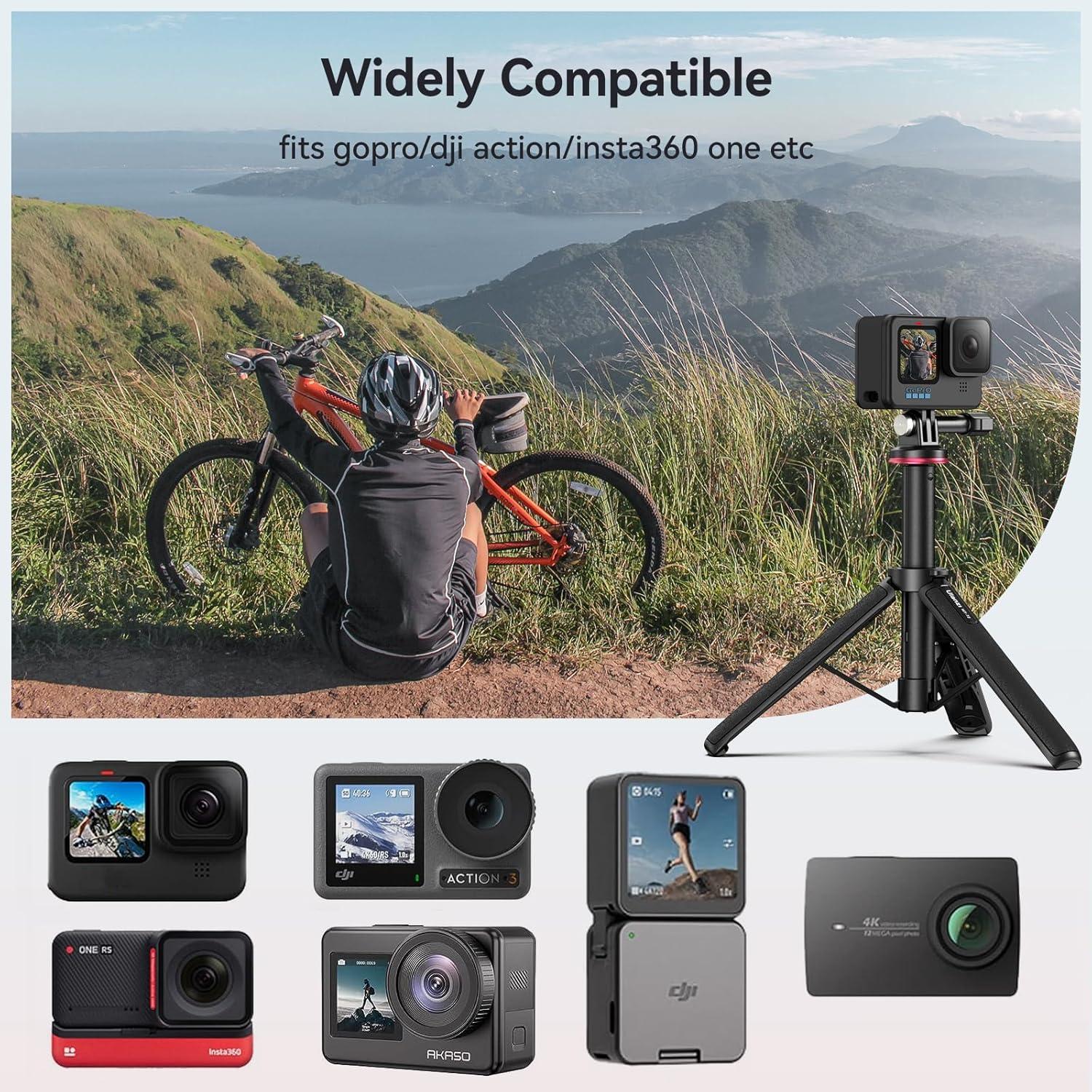 51CM Mini Stativ Action Camera ULANZI MT-72 Reise Vlog Ständer